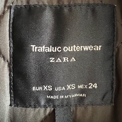 ～取引済～ZARA レディース ブルゾン。サイズM相当  差し上げます。の画像