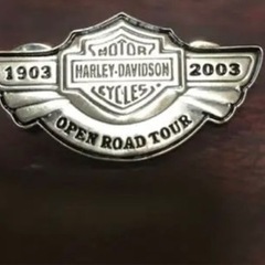 【ハーレーダビッドソンピンバッチ】レアな品です♪ １００年記念バ...