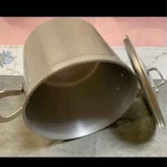 寸胴片手鍋　　21cm   蓋付き