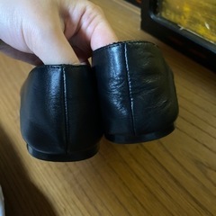 本革　ZARA パンプス　22cm-22.8cmの画像