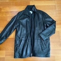 カルバンクライン　レザーコート　Mサイズ(USサイズ)