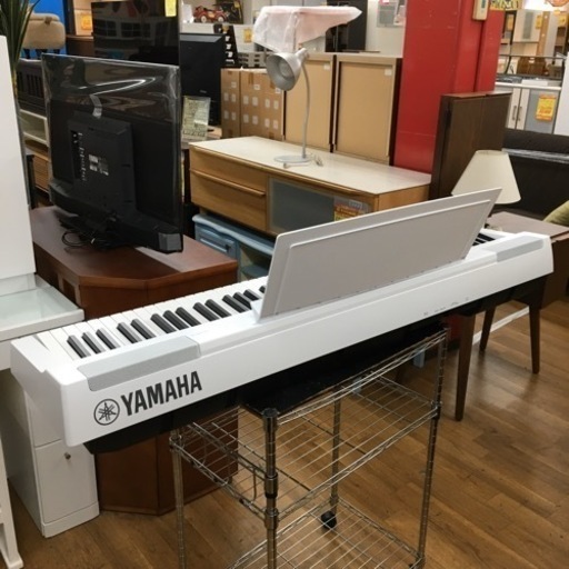 S725 ヤマハ YAMAHA 電子ピアノ Pシリーズ 88鍵盤 ホワイト P-125WH ⭐動作確認済⭐クリーニング済