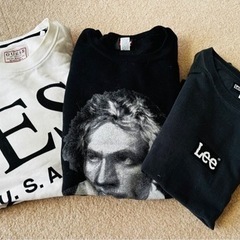 Guess Lee メンズトレーナー、Tシャツ3点セット