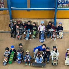 スケートボードスクールの画像