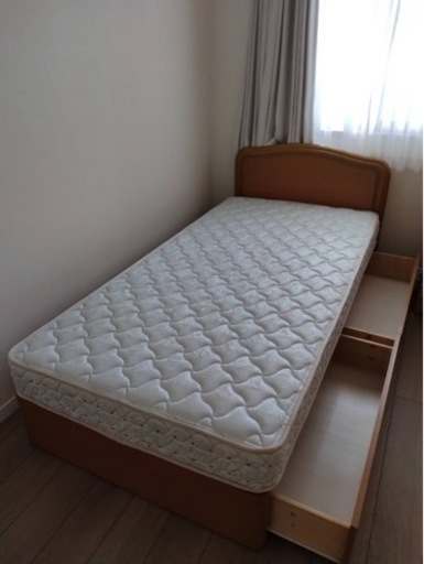 シングルベッド　フランスベッド　マットレス