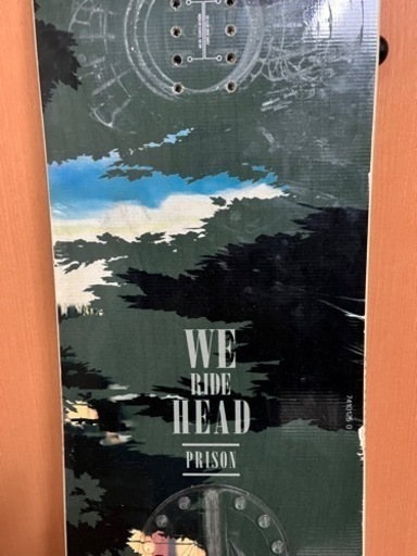 HEAD PRISON 154cm ダブルキャンバー 中古品