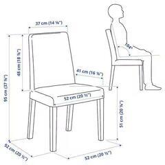 ベリムンドチェア ダイニングチェア ネイビーの画像