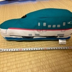 中古プラレール ミニ抱き枕 クッション3点セット 西川リビングの画像