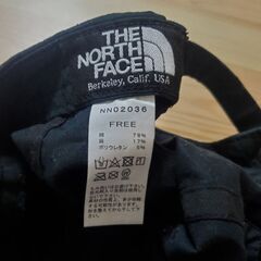 THE NORTH FACE　キャップ　黒の画像