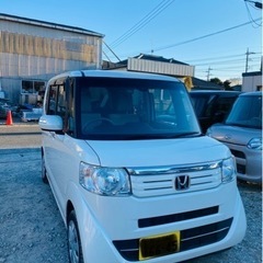 H28 ホンダNBOX GLパッケージ 距離　50,300KM