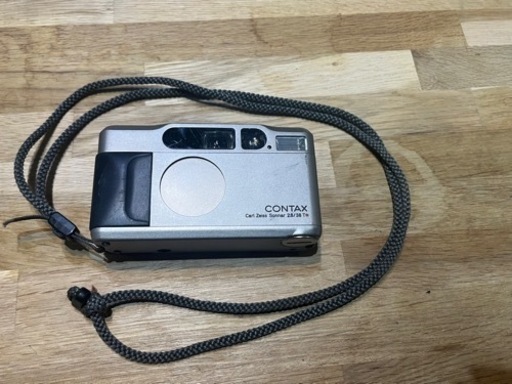 コンタックス CONTAX T2 チタンシルバー フィルム コンパクトカメラ 【中古】