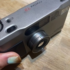 コンタックス CONTAX T2 チタンシルバー フィルム コンパクトカメラ