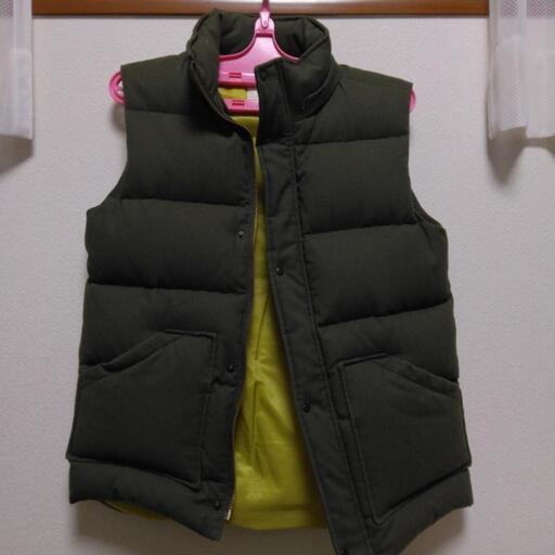 《受渡し予定者決定》スノーピーク  カーキ　フード付ベスト　WOMEN  L