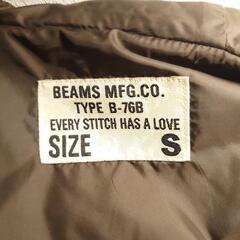 決まりました☆ウール混【BEAMS】BEAMS MFG.CO. TYPE B-76B フード付きベストの画像