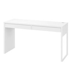 【無料】IKEA ホワイトデスク MICKE ミッケ