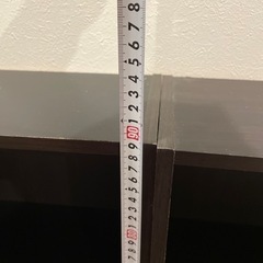 ブラック　本棚　一つ300円6つで1500円の画像