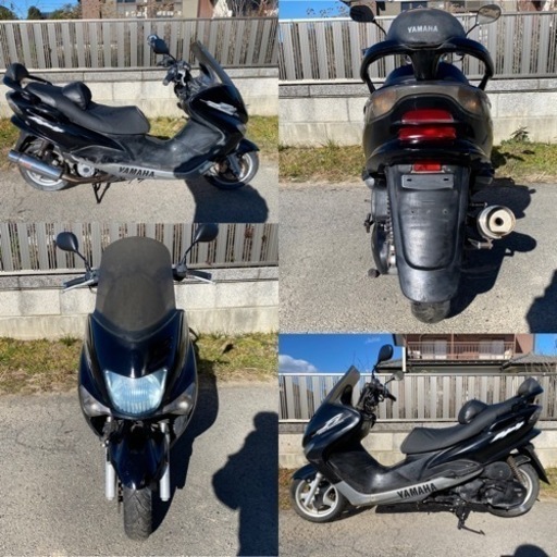 ☆マジェスティ125.FIモデル☆バッテリー・インジェクター・シート・プラグなど新品交換^_^色々整備で快調ですよ☆125cc原付二種スクーター☆
