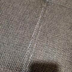 二人掛けローソファ(ファブリック)の画像