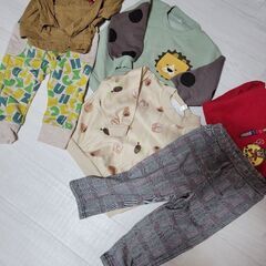 【ご購入者様決定】新品【半額以下】子供服秋冬春服セット(ミキハウ...
