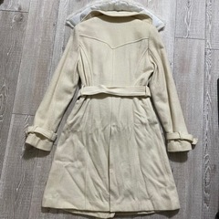 &by P&D アンドバイピンキーアンドダイアン ロングコート アイボリーの画像