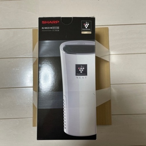 SHARP プラズマクラスターイオン発生機 IG-NX15-W