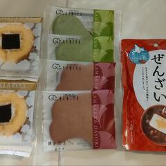 阪急限定黒船カステラロール小豆羊羹定価346円2個と鎌倉紅谷鎌倉...