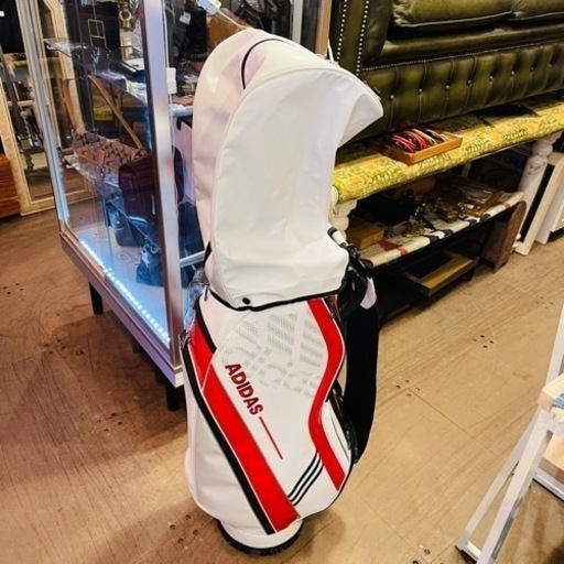 【売約済み】　【未使用】　adidas アディダス　ゴルフバッグ　ゴルフ　バッグ　キャディーバッグ　キャディバッグ