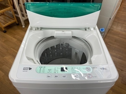 期間限定の特別値下げ！！ I309 ★ YAMADA 洗濯機 （4.5㎏）★ 2017年製 ⭐動作確認済⭐クリーニング済