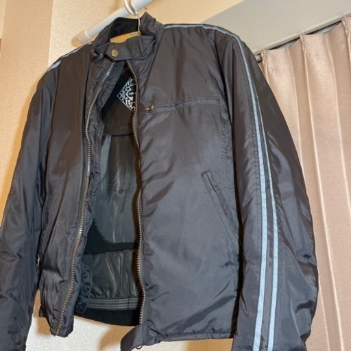 double Black早い者勝ちバイカーダウンジャケット