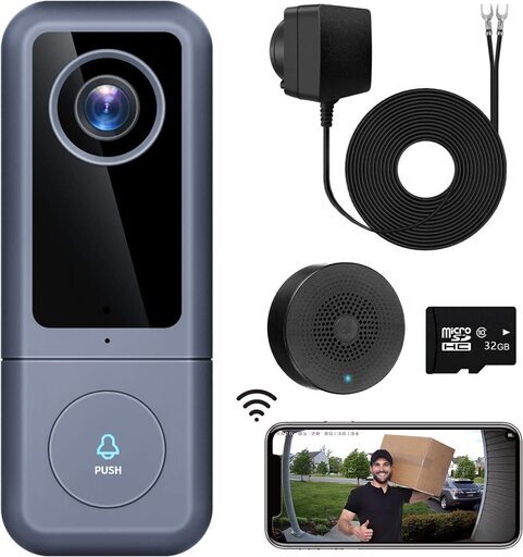 ドアインターフォン XTU J5 双方向会話 動体検知 赤外線暗視 IP65防水防塵