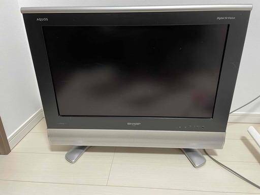 【1000円】シャープ 液晶テレビ 26型　（SHARP 液晶Aquos 26型）