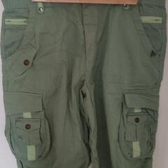 ハーフパンツ グリーン 36インチ
