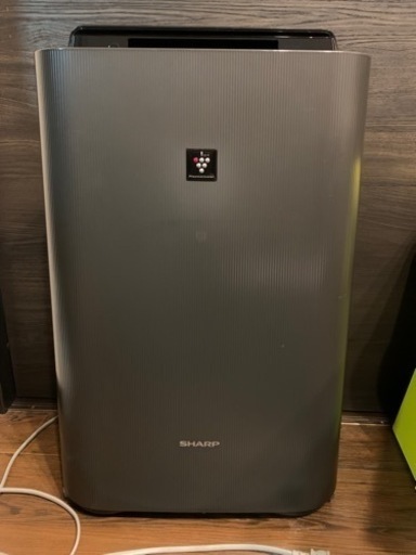 【お約束済】加湿空気清浄機.新品カートリッジとプレフィルター付