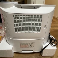 SHARP加湿セラミックファンヒーターの画像
