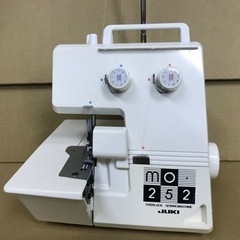 (1/9終了します)JUKIロックミシン　MO252  整備済み　　