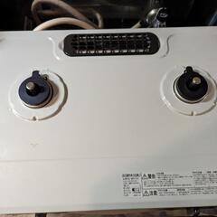 二口　ガスコンロ　グリル未使用　リンナイの画像