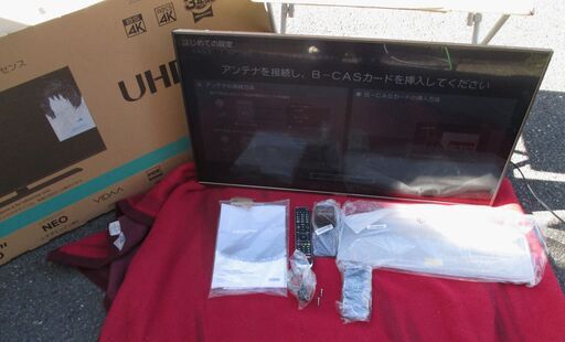 ☆ハイセンスジャパン Hisense 43A6800 43V型4K液晶テレビ◆2019年製・リビングからプライベートルームまで