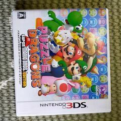 スーパーマリオ　パズル＆ドラゴン　3DS　ソフト