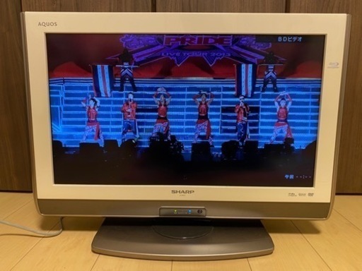 SHARP液晶テレビ　LC-26DV7 BDプレイヤー内蔵