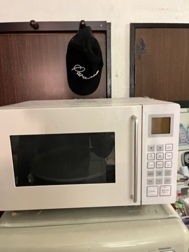 洗濯機、冷蔵庫、電子レンジ、ミラー4点セット