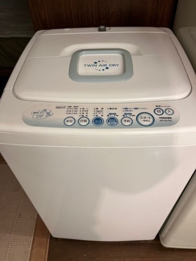 洗濯機、冷蔵庫、電子レンジ、ミラー4点セット