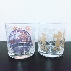 【新品 40%OFF】一番くじ Disney KINGDOM HEARTS ～20thAnniversary～ G賞 グラス 2個セットの画像