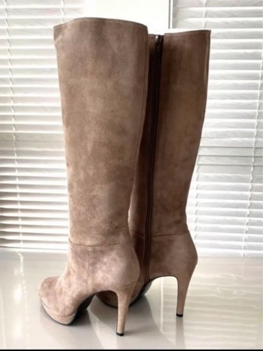 【美品　未使用】ダイアナ　DIANA ロングブーツ　スエード