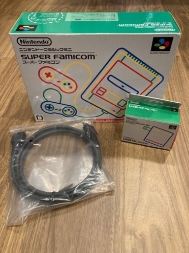 【未使用】ニンテンドークラッシックミニスーパーファミコンセット(値段交渉可)