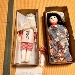 市松人形　作りかけ