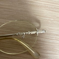 アニエスベーメガネ【決定】の画像