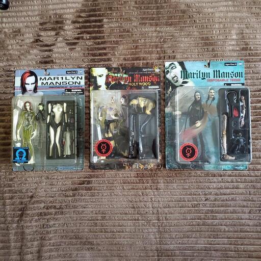 マリリン・マンソン フィギュア3点セット