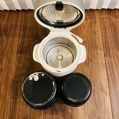 【おまけ付】バルミューダ 炊飯器 ホワイトの画像