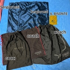セルジオロッシ　ショッパー　ブランド袋　布袋　巾着　coach ...