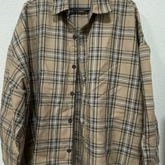 メンズ　チェック　Lサイズ